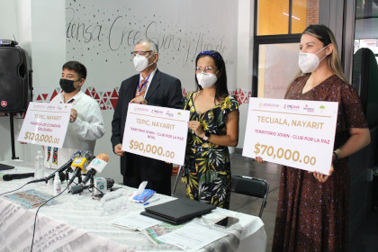 Mediante convenio, IMJUVE formaliza colaboraci&oacute;n con el Instituto Nayarita de la Juventud 