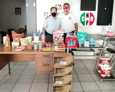 Buena respuesta al centro de acopio del PRI
