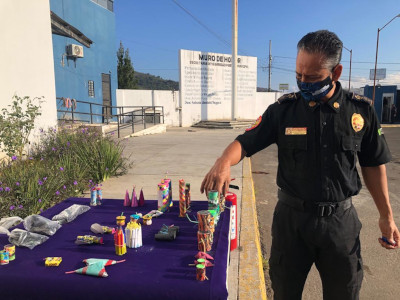 Ayuntamiento de Tepic inici&oacute; operativo contra la pirotecnia