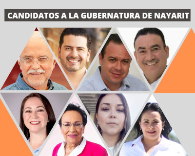 Cuatro mujeres y cuatro hombres buscar&aacute;n la gubernatura de Nayarit