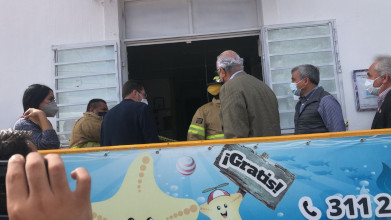 Preocup&oacute; al gobernador Navarro derrumbe en estancia infantil