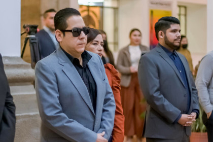 Un invidente como juez c&iacute;vico en Tepic