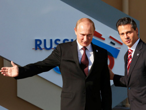 El encasillamiento de Pe&ntilde;a Nieto en San Petersburgo