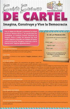 Lanzan convocatoria a bachilleres para concurso de cartel