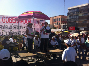 Los plantones del SUTSEM