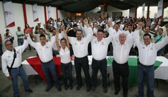 Los precandidatos de unidad priista