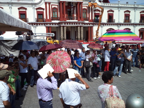 En Nayarit, maestros brigadistas de la CNTE