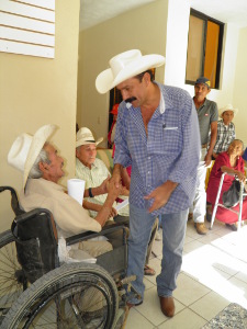&ldquo;Lay&iacute;n&rdquo;,  benefactor de sanblasenses discapacitados