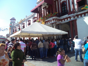 Tepic, calientita jornada de movilizaciones
