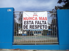 Sin clases en la UAN