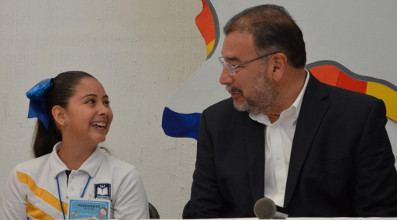 Dorely Medina, ni&ntilde;a presidenta municipal de Tepic