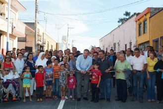 Compromiso cumplido: termina la rehabilitaci&oacute;n de calle Ures