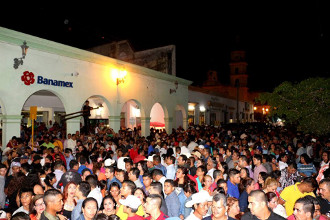 Rompimiento de Feria de Santiago, imponente fiesta popular