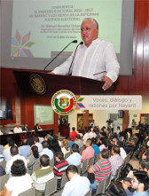 Amalgama de autoridades para que el proceso electoral de Nayarit 2017 sea exitoso