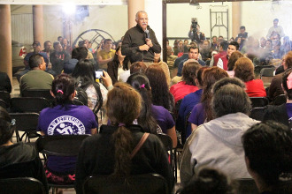 Solo con MORENA habr&aacute; gobiernos honestos: Navarro Quintero