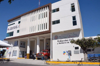 Gobierno del Cambio inaugura edificio de Protecci&oacute;n Civil