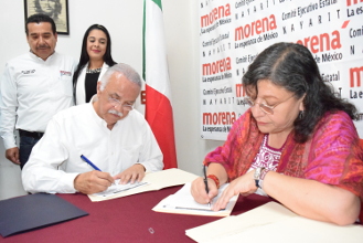 Navarro Quintero, precandidato a gobernador de MORENA