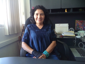 La mujer nada tuvo que festejar