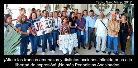 Contra el asesinato de los periodistas mexicanos