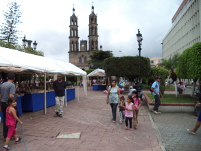 Los puestos de la Plaza Principal