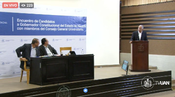 La UAN garante del desarrollo de Nayarit: Navarro Quintero