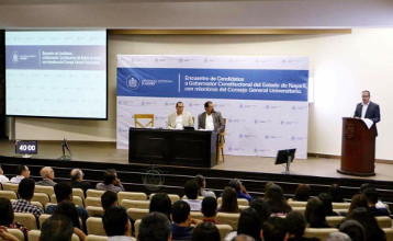 La pasarela de candidatos en la UAN