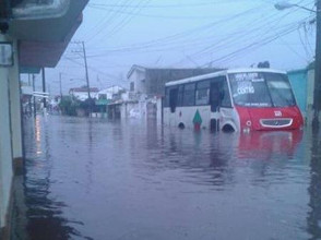 Ah&iacute; viene la corriente de agua