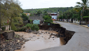 Los estragos de las lluvias