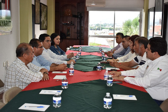 Cercan&iacute;a del PRI con la sociedad nayarita, pretende el dirigente Enrique D&iacute;az