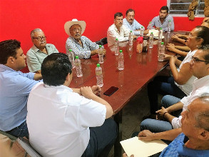 Dirigencia estatal del PRI inicia gira de acercamiento con la militancia