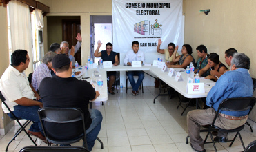Avanzan preparativos para elecci&oacute;n extraordinaria de San Blas