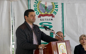 Responsabilidad mutua pide gobernador Echevarr&iacute;a al SUTSEM 