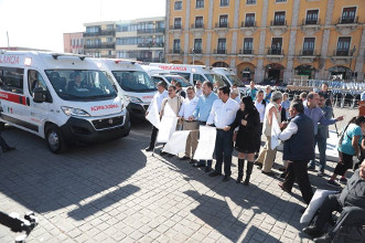 La salud de urgencia en Nayarit se motoriza con ambulancias nuevas