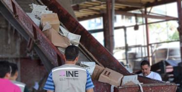 Se destruyen evidencias electorales