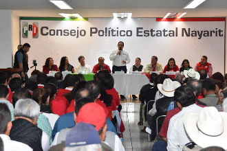 Renov&oacute; el PRI de Nayarit su Comisi&oacute;n Pol&iacute;tica Permanente