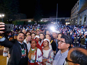 Pas&oacute; por Tepic la chihuahuense Caravana por la Dignidad
