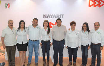 Con fe y mucha esperanza de conquistar confianza de nayaritas, el PRI inici&oacute; campa&ntilde;a
