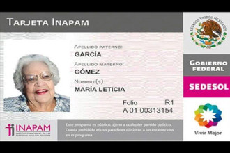 La credencial del INAPAM sirve como identificaci&oacute;n oficial