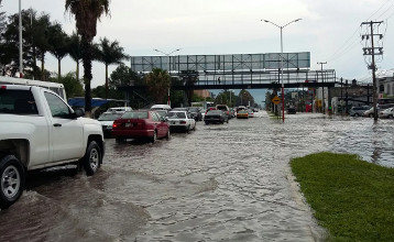 El Dios Tlaloc lleg&oacute; con &iacute;mpetu