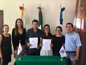 Firma INJUVE convenios de becas de estudio de lenguas extranjeras para j&oacute;venes nayaritas