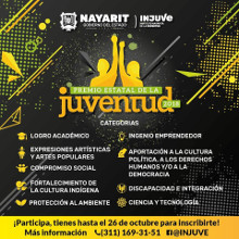 INJUVE lanza convocatoria para Premio Estatal de la Juventud 2018