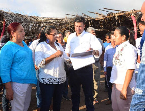 Comienza Gobierno del Estado reactivaci&oacute;n econ&oacute;mica de zona afectada por hurac&aacute;n