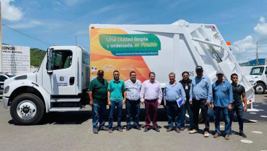Ayuntamiento de Tepic tiene doce nuevos camiones para recolecci&oacute;n de basura