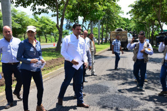 Obra p&uacute;blica del gobierno estatal con toda intensidad