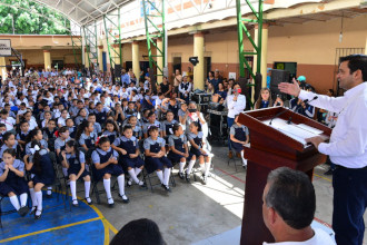 Concientizar j&oacute;venes estudiantes en estrategia de prevenci&oacute;n del delito, misi&oacute;n de gobierno Echevarrista