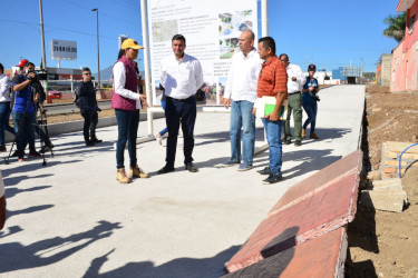 Obra p&uacute;blica de gran utilidad lleva Echevarr&iacute;a a Las Canteras