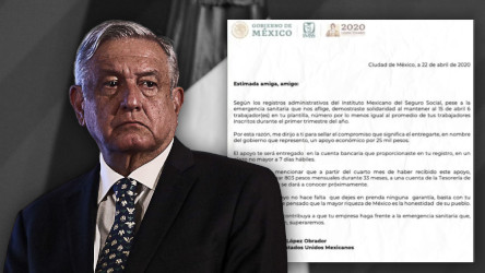 Suspende INE promoci&oacute;n de L&oacute;pez Obrador en cartas de cr&eacute;dito empresarial