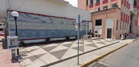 Ignorado mural a la justicia