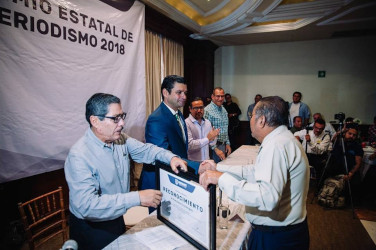 El premio estatal de periodismo