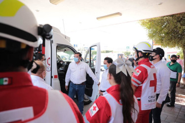 Reconoce To&ntilde;o compromiso de la Cruz Roja con los nayaritas